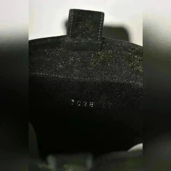 DRIES VAN NOTEN Emerald Green Distressed Metallic Leather Mid Calf Boots 9US - Picture 8 of 9